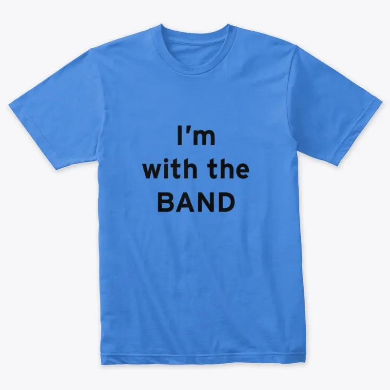 I'm with the Band/Keyboardist back print