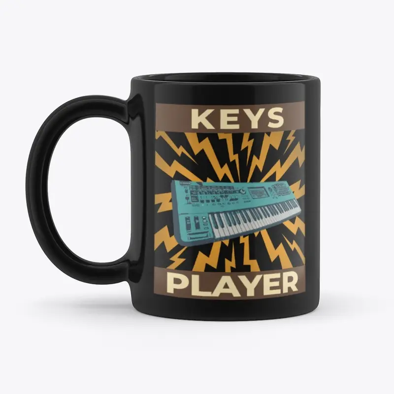 Keys Player Kronos Montage Black Mug