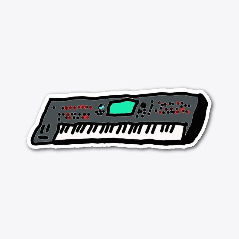 Montage Keyboard Sticker